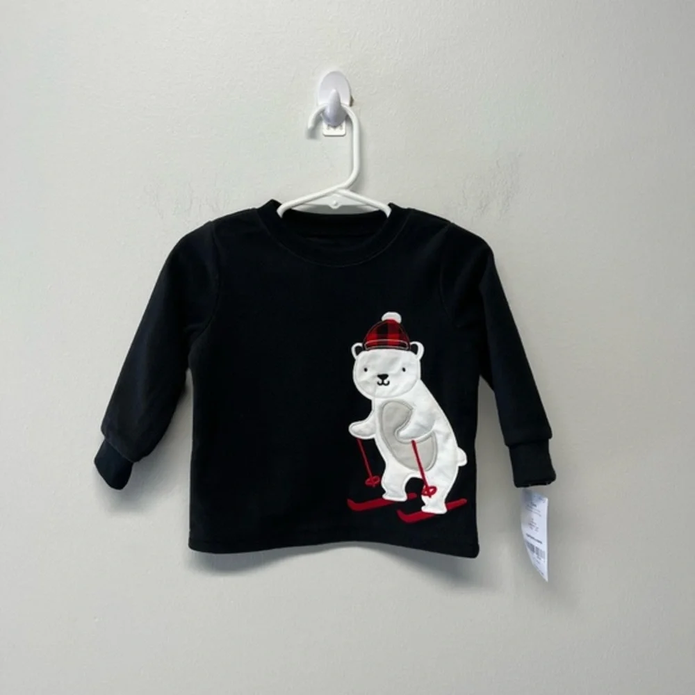 NWT Baby Carter’s Fleece Top 12 Months